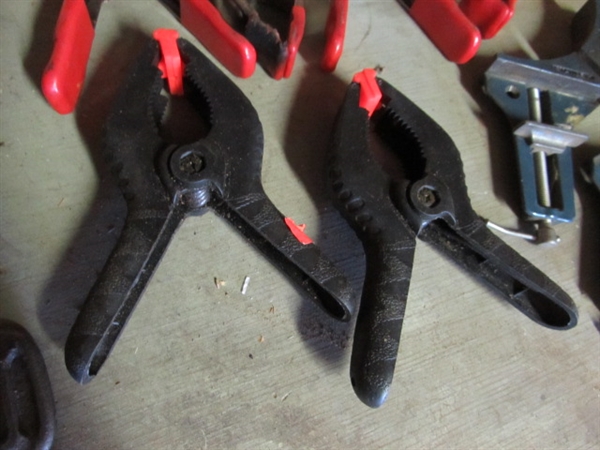 ASSORTMENT OF CLAMPS
