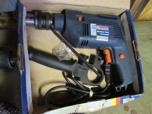 ELECTRIC HAND DRILL & HAMMER DRILL