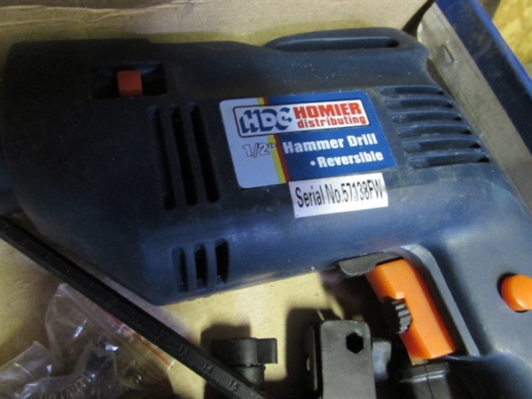 ELECTRIC HAND DRILL & HAMMER DRILL