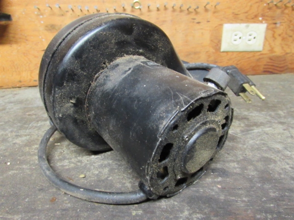 CRAFTSMAN 3/4 HP MOTOR & FAN (BOTH WORK)