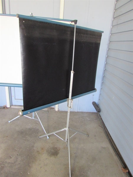 NEW TRIPOD & 2 PROJECTOR SCREENS