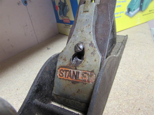 3 1/4 ELECTRIC PLANER & STANLEY HAND PLANE