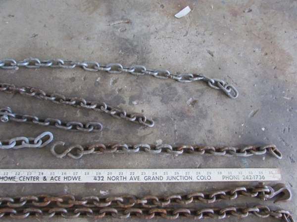 PIECES OF CHAIN