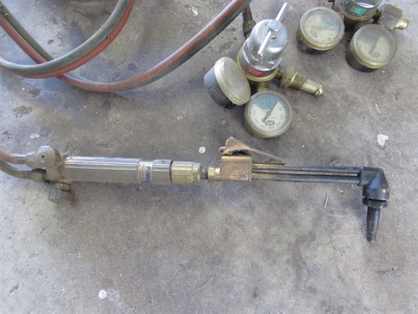 OXY-ACETYLENE TORCH GAUGES, HOSES & TORCHES & EXTRAS