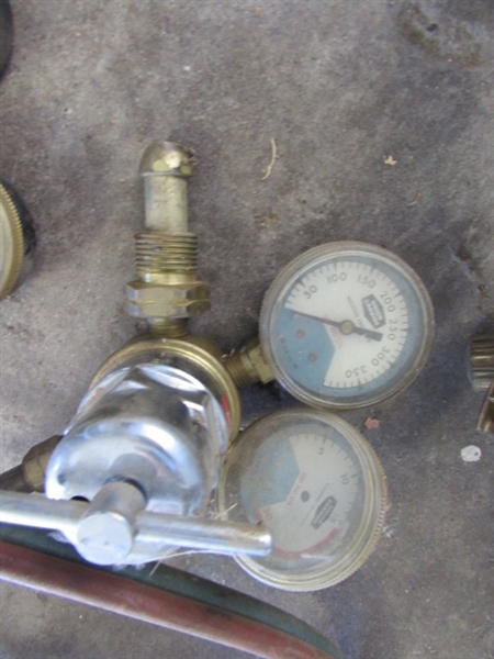 OXY-ACETYLENE TORCH GAUGES, HOSES & TORCHES & EXTRAS