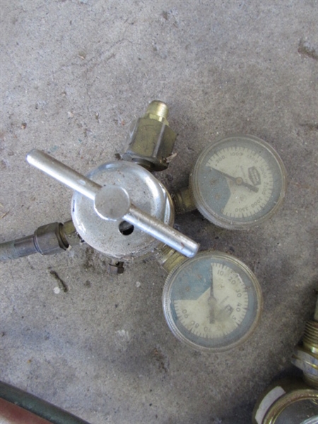 OXY-ACETYLENE TORCH GAUGES, HOSES & TORCHES & EXTRAS
