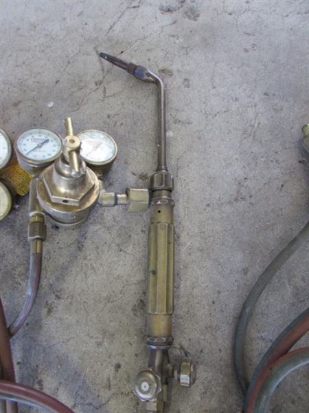 OXY-ACETYLENE TORCH GAUGES, HOSES & TORCHES & EXTRAS