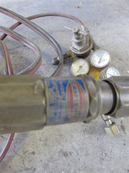 OXY-ACETYLENE TORCH GAUGES, HOSES & TORCHES & EXTRAS