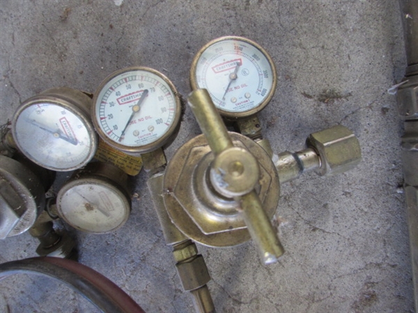 OXY-ACETYLENE TORCH GAUGES, HOSES & TORCHES & EXTRAS