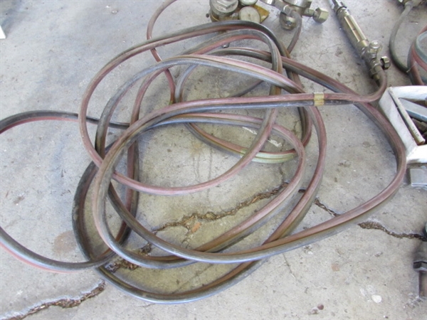 OXY-ACETYLENE TORCH GAUGES, HOSES & TORCHES & EXTRAS