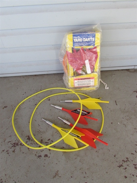 2 SETS OF LAWN DARTS