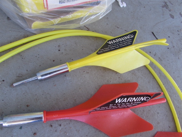2 SETS OF LAWN DARTS