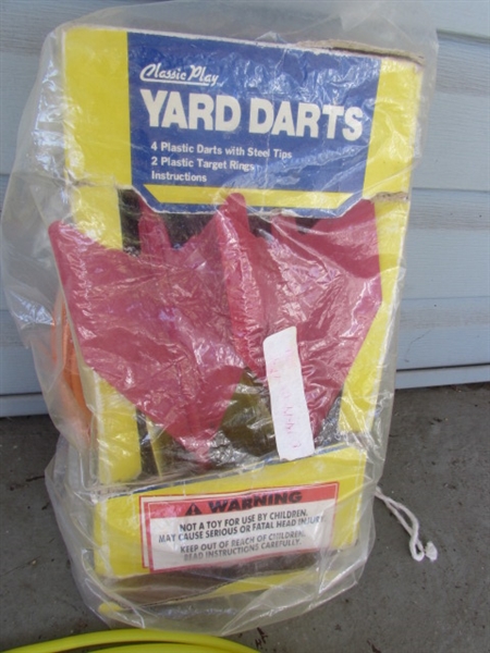2 SETS OF LAWN DARTS