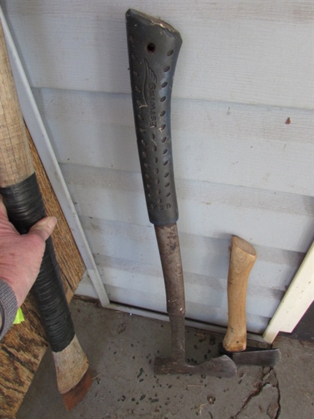 SPLITTING MAUL AXE HEADS, HANDLE, SLEDGEHAMMER