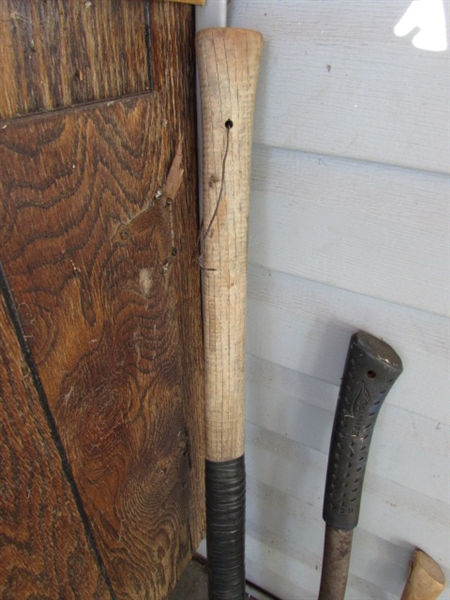 SPLITTING MAUL AXE HEADS, HANDLE, SLEDGEHAMMER