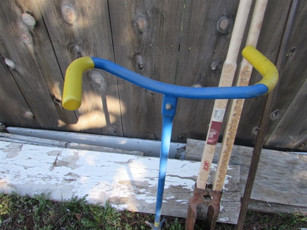 WEED CLAW, POST HOLE DIGGER & DIGGER BAR