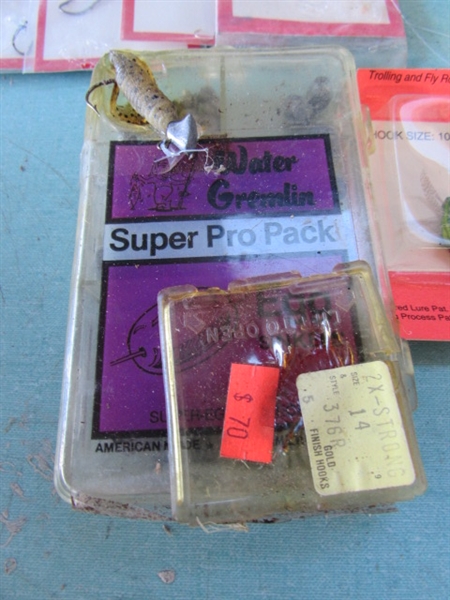 FISHING TACKLE, HOOKS, NET FLASHERS, REELS & MORE
