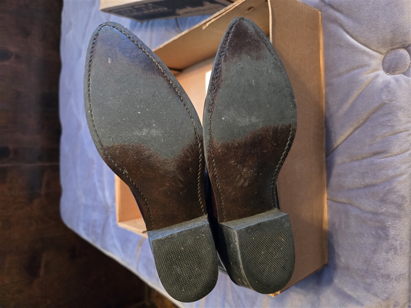 LADIES SIZE 7 D SHEPLERS COWBOY BOOTS