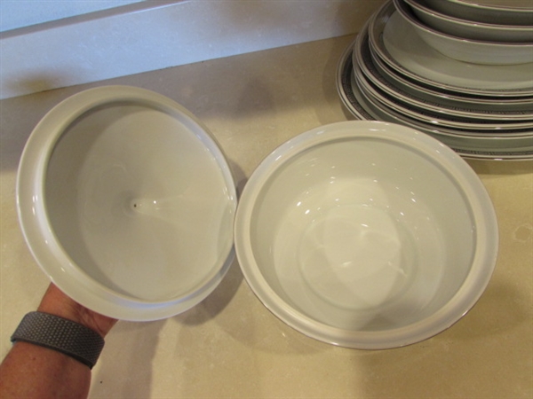 HARMONY HOUSE ROMAIC FINE CHINA - 12 SERVING DISHES