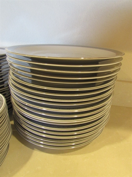 HARMONY HOUSE ROMAIC FINE CHINA - 86 PIECES - PLATES & BOWLS
