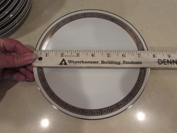 HARMONY HOUSE ROMAIC FINE CHINA - 86 PIECES - PLATES & BOWLS