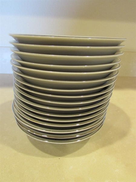 HARMONY HOUSE ROMAIC FINE CHINA - 86 PIECES - PLATES & BOWLS