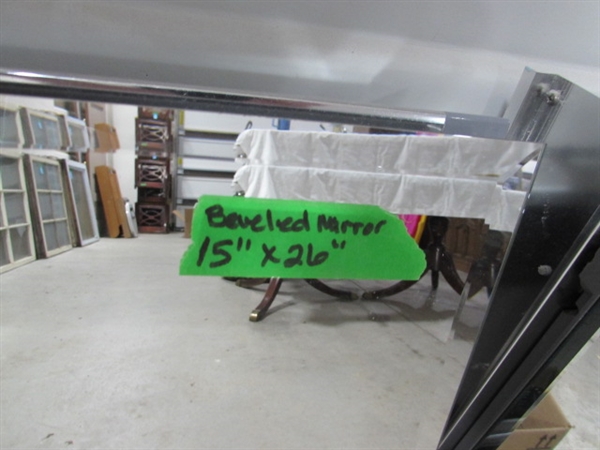 3 WALL MOUNT MEDICINE CABINETS W/BEVELED MIRRORS