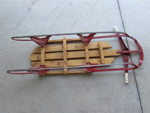 VINTAGE HAWTHORNE FLEXIBLE FLYER SLED