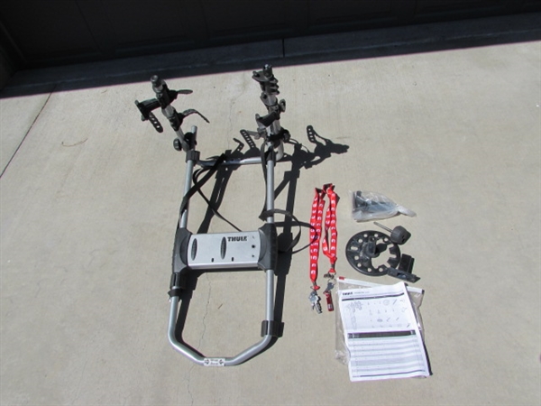 THULE SPARE TIRE MOUNT DOUBLE BIKE CARRIER