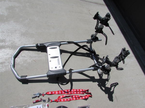 THULE SPARE TIRE MOUNT DOUBLE BIKE CARRIER