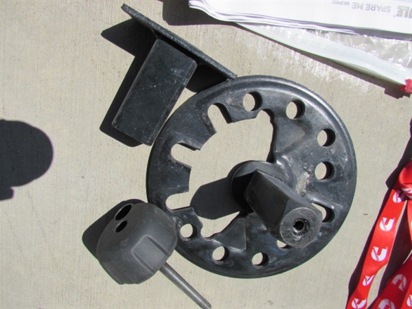 THULE SPARE TIRE MOUNT DOUBLE BIKE CARRIER