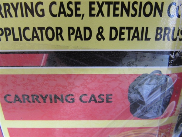 INFLATER, POLISHER/BUFFER & TIRE CHAINS