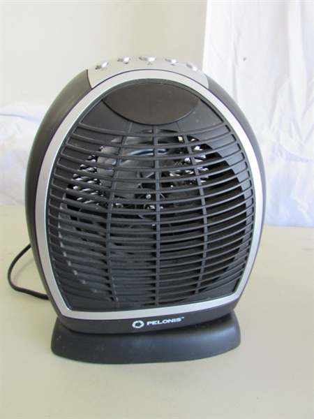 2 SMALL PERSONAL HEATERS