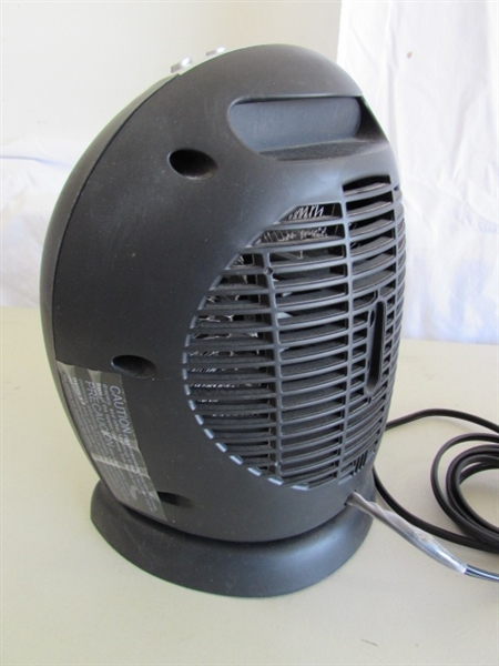 2 SMALL PERSONAL HEATERS
