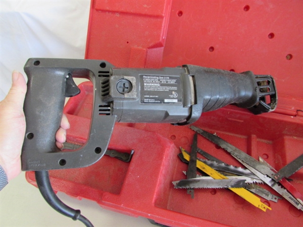ELECTRIC SEARS CRAFTSMAN RECIPROCATING SAW & CIRCULAR SAW