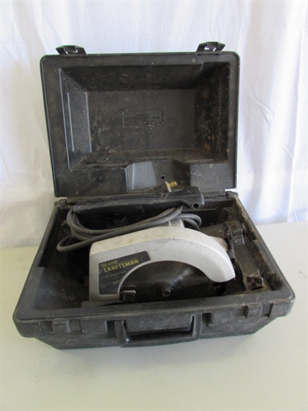 ELECTRIC SEARS CRAFTSMAN RECIPROCATING SAW & CIRCULAR SAW