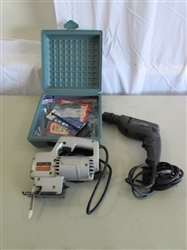 SKIL JIG SAW & CRAFTSMAN 3/8" DRILL - ELECTRIC