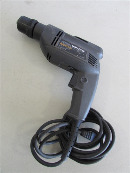 SKIL JIG SAW & CRAFTSMAN 3/8 DRILL - ELECTRIC