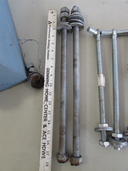 GATE BOLTS, T-POST PULLER & FENCE WIRE TIGHTENERS