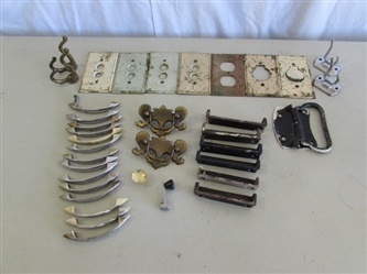 VINTAGE SWITCH PLATES & DRAWER PULLS