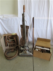 VINTAGE KIRBY VACUUM CLEANER W/LOTS OF ATTACHMENTS