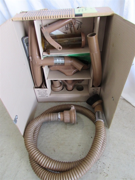 VINTAGE KIRBY VACUUM CLEANER W/LOTS OF ATTACHMENTS