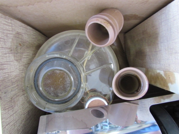 VINTAGE KIRBY VACUUM CLEANER W/LOTS OF ATTACHMENTS