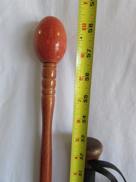 3 COLLAPSIBLE WALKING STICKS