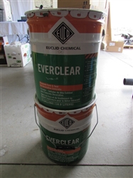 EVERCLEAR CONCRETE SEALER - 1 FULL & 1 PARTIAL