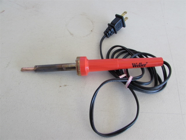 CLAMP ON VISE, LEVELS, SOLDERING IRON & SAWHORSE BRACKETS