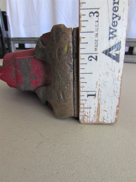 CLAMP ON VISE, LEVELS, SOLDERING IRON & SAWHORSE BRACKETS