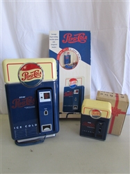 "PEPSI-COLA" TELEPHONE & RADIO W/ORIGINAL BOXES