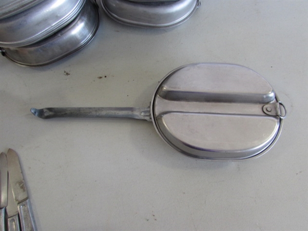 VINTAGE ARMY MESS KITS & MORE