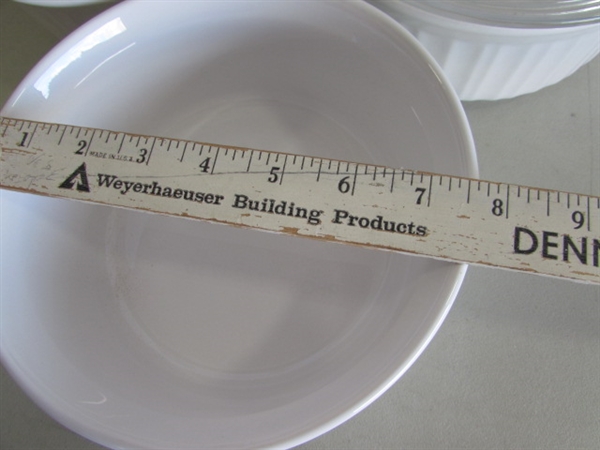CORNINGWARE FRENCH WHITE BAKING DISHES